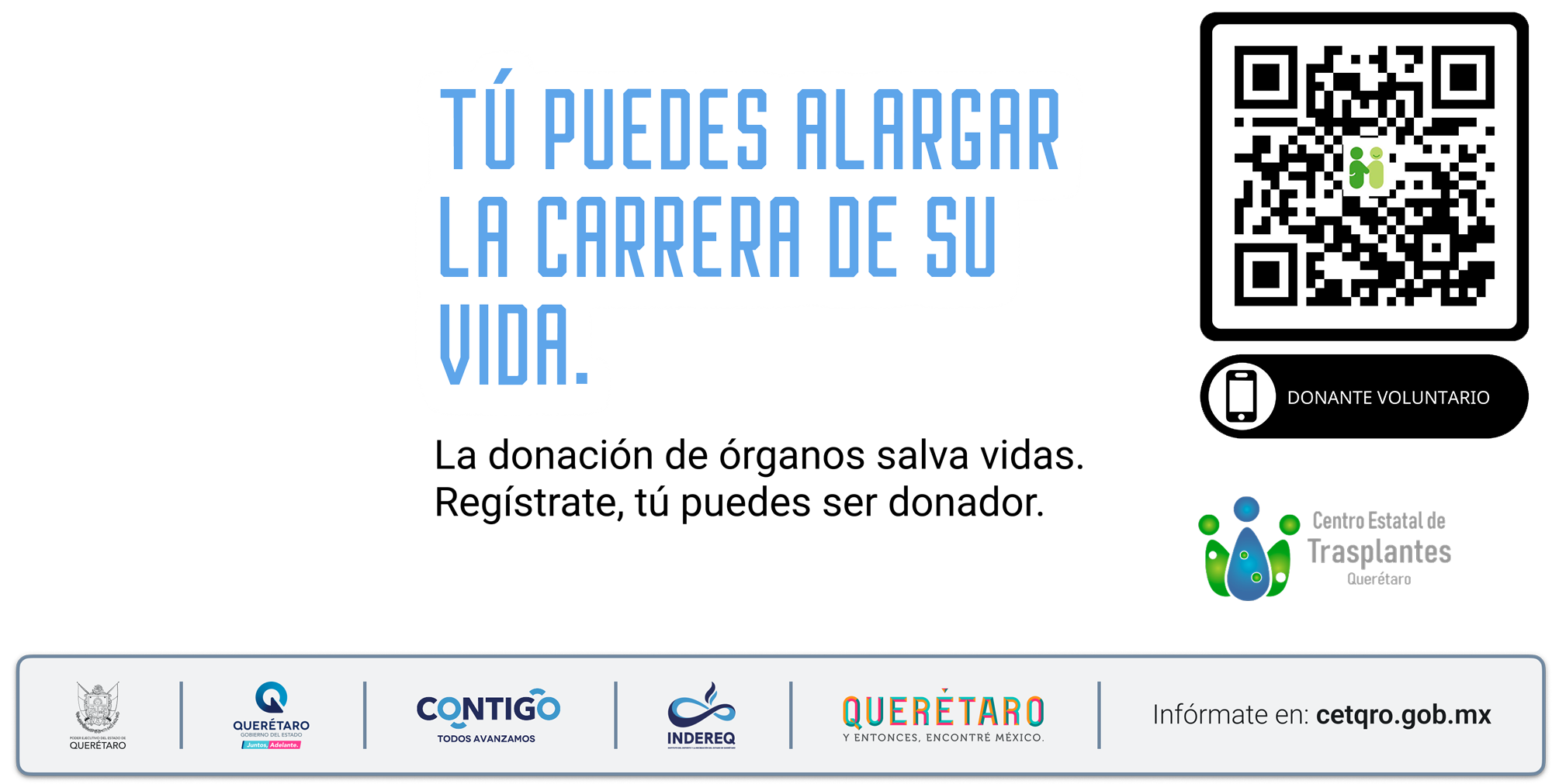 Tu puedes alargar la carrera de su vida: Infórmate cetqro.gob.mx